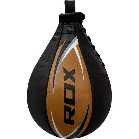 S2 LEATHER SPEED PUNCHING BALL/Tan-3